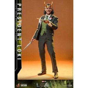 Hot Toys Loki 1/6 Scale President Loki 