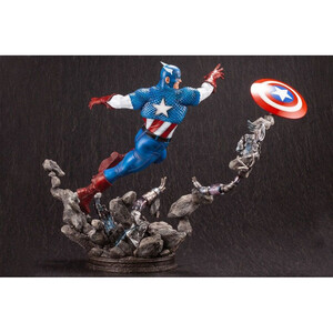 Kotobukiya Marvel Comics 1/6 Scale Fine Art Captain America - Damaged packaging 
