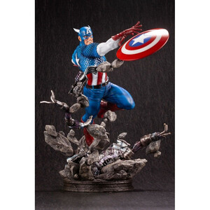 Kotobukiya Marvel Comics 1/6 Scale Fine Art Captain America - Damaged packaging 