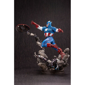 Kotobukiya Marvel Comics 1/6 Scale Fine Art Captain America - Damaged packaging 