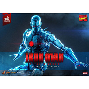 Hot Toys Marvel Comics Diecast 1/6 Scale Action Figure Iron Man (Stealth Armor) Hot Toys Exclusive 