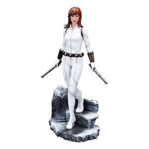 Kotobukiya Marvel Universe ARTFX Premier 1/10 Black Widow White Costume Limited Edition 