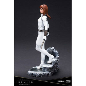 Kotobukiya Marvel Universe ARTFX Premier 1/10 Black Widow White Costume Limited Edition 