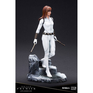 Kotobukiya Marvel Universe ARTFX Premier 1/10 Black Widow White Costume Limited Edition 