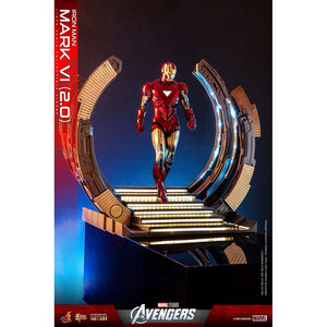 Hot Toys Marvel's The Avengers Movie Masterpiece Diecast 1/6 Scale Iron Man Mark VI (2.0) 