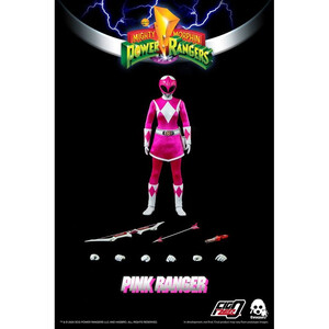 ThreeZero Mighty Morphin Power Rangers FigZero 1/6 Scale Pink Ranger 