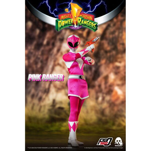 ThreeZero Mighty Morphin Power Rangers FigZero 1/6 Scale Pink Ranger 