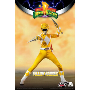 ThreeZero Mighty Morphin Power Rangers FigZero 1/6 Scale Yellow Ranger 