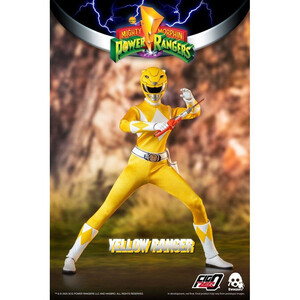 ThreeZero Mighty Morphin Power Rangers FigZero 1/6 Scale Yellow Ranger 