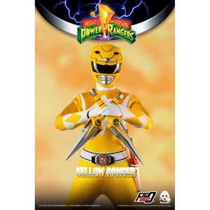 ThreeZero Mighty Morphin Power Rangers FigZero 1/6 Scale Yellow Ranger 
