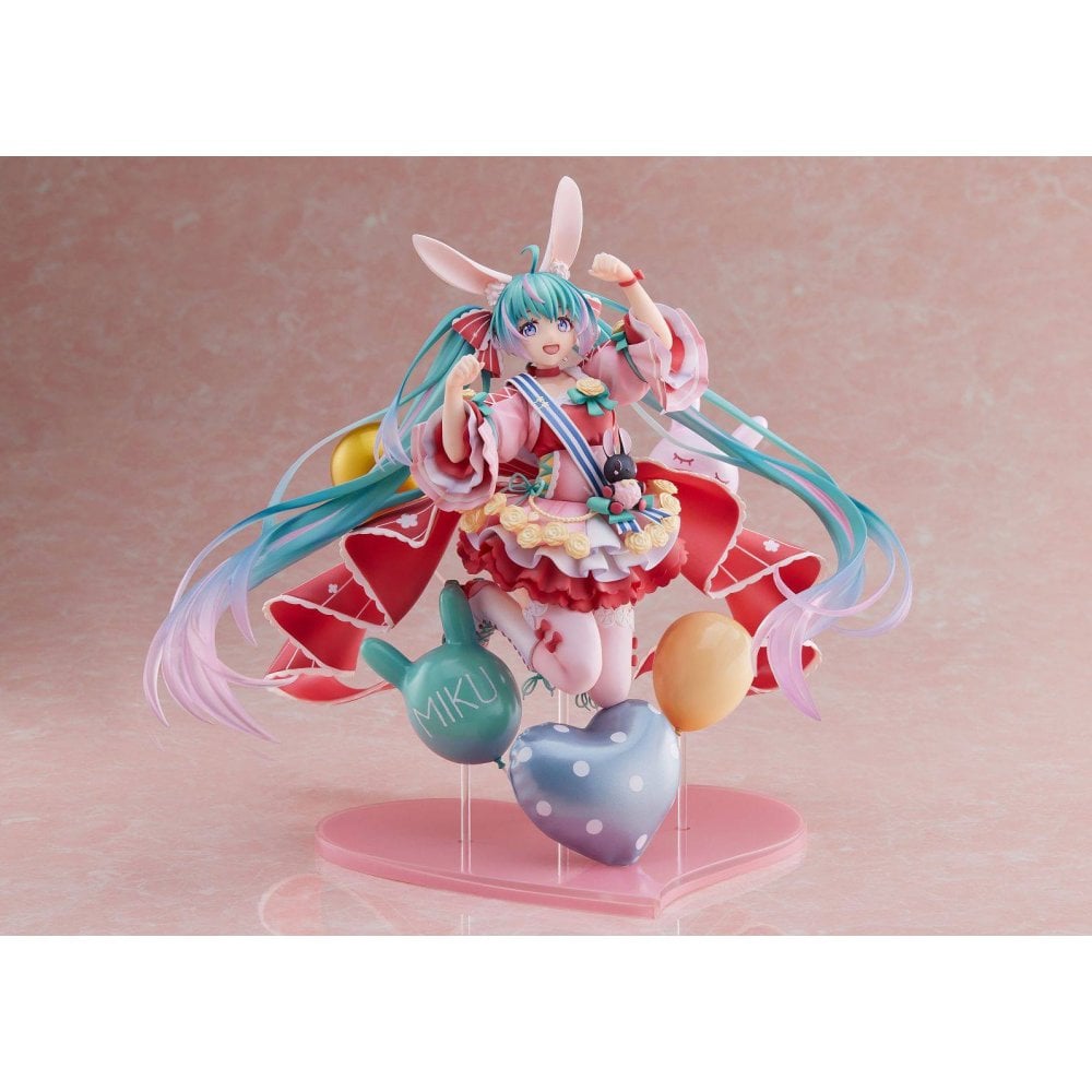 Miku Hatsune 1/7 Scale Scale Miku Hatsune Birthday 2021 (Pretty Rabbit Ver.) by Spiritale 