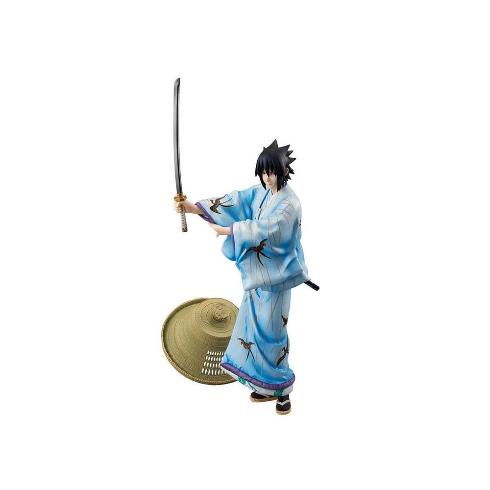 Megahouse Naruto Shippuden G.E.M. Series Sasuke Uchiha Kabuki Ver. 