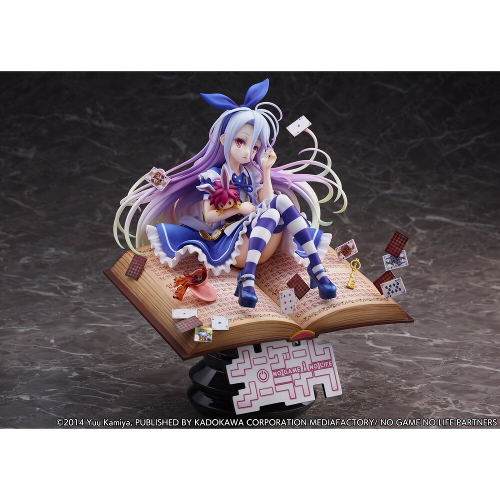 EStream No Game No Life 1/7 Scale Shiro -Alice in Wonderland Ver.- 