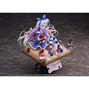 EStream No Game No Life 1/7 Scale Shiro -Alice in Wonderland Ver.- 