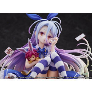 EStream No Game No Life 1/7 Scale Shiro -Alice in Wonderland Ver.- 