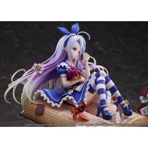 EStream No Game No Life 1/7 Scale Shiro -Alice in Wonderland Ver.- 