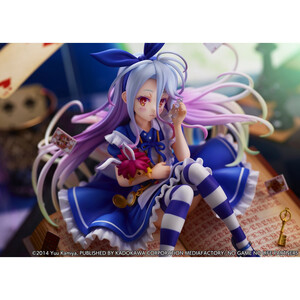 EStream No Game No Life 1/7 Scale Shiro -Alice in Wonderland Ver.- 