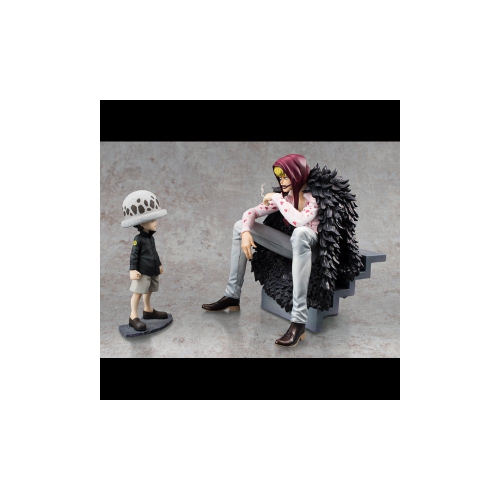 One Piece 1/8 Scale Portrait of Pirates Corazon & Law Limited Edition 