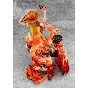 Megahouse One Piece Portrait of Pirates NEO-Maximum Luffy & Ace Bond between brothers 20th Limited Ver. 