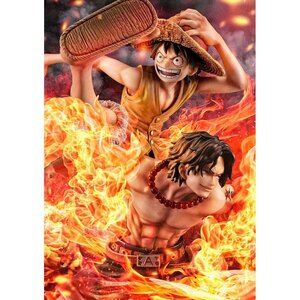 Megahouse One Piece Portrait of Pirates NEO-Maximum Luffy & Ace Bond between brothers 20th Limited Ver. 