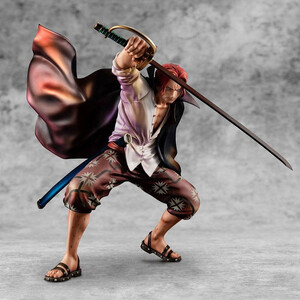 Megahouse One Piece Portrait of Pirates Playback Memories Red-haired Shanks 