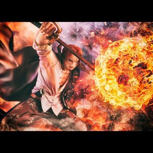 Megahouse One Piece Portrait of Pirates Playback Memories Red-haired Shanks 