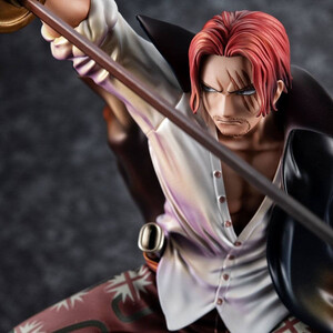 Megahouse One Piece Portrait of Pirates Playback Memories Red-haired Shanks 