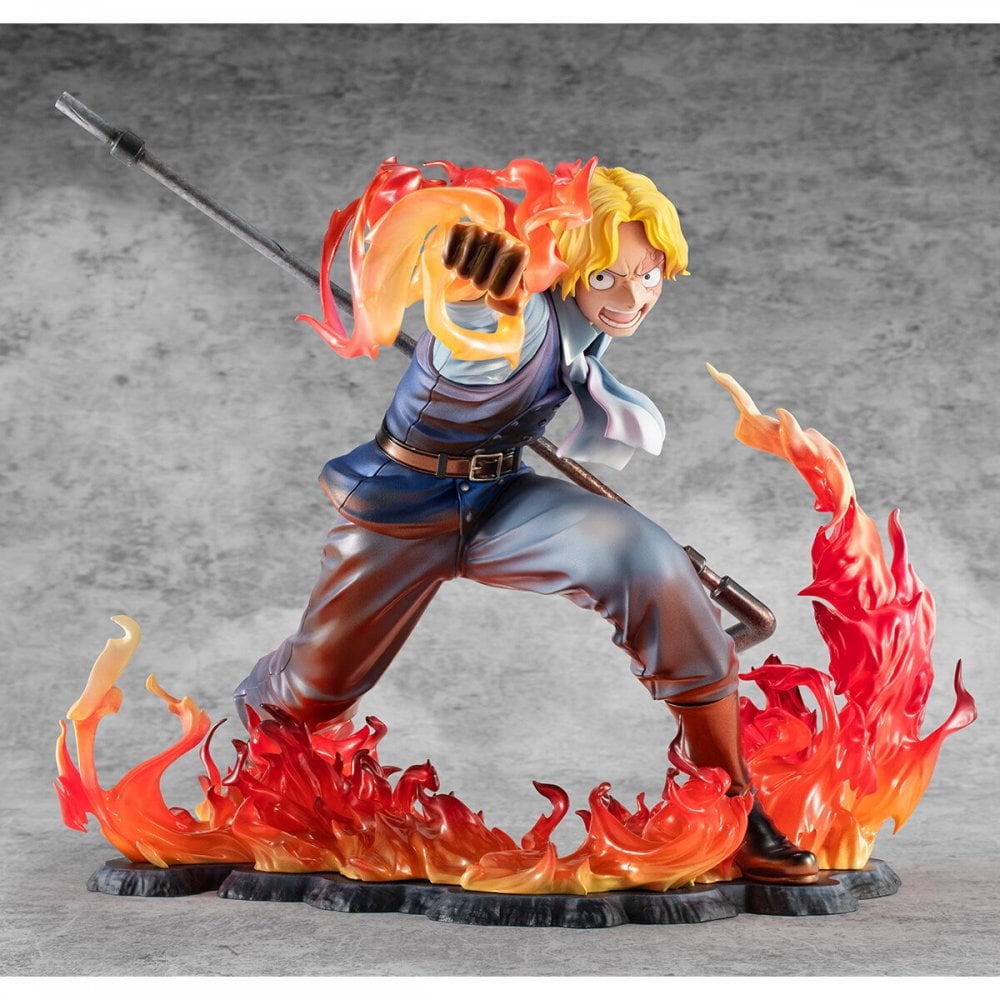 Megahouse One Piece Portrait of Pirates Sabo Fire Fist Inheritance Limited Edition 