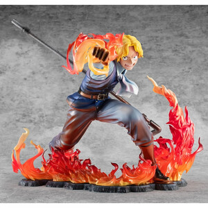 Megahouse One Piece Portrait of Pirates Sabo Fire Fist Inheritance Limited Edition 
