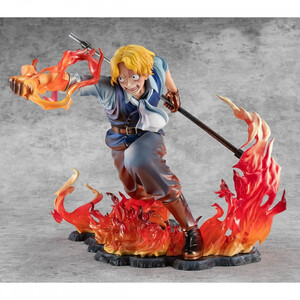 Megahouse One Piece Portrait of Pirates Sabo Fire Fist Inheritance Limited Edition 