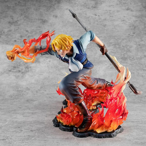 Megahouse One Piece Portrait of Pirates Sabo Fire Fist Inheritance Limited Edition 