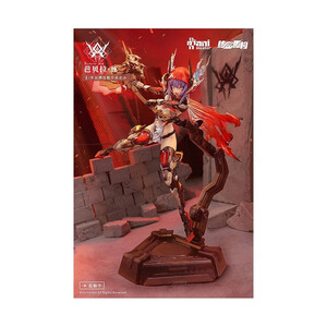 AniMester Original Character Plastic Model Kit Alloy Articulated Assemblable Model Thunderbolt-Barbera Red 