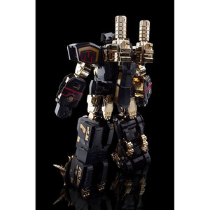 Flame Toys Power Rangers Furai Plastic Model Kit Megazord Black Limited Ver. 