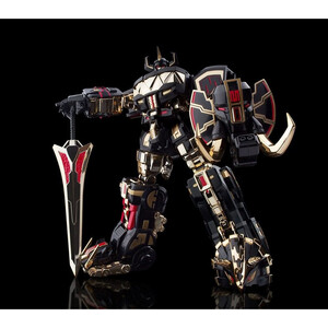 Flame Toys Power Rangers Furai Plastic Model Kit Megazord Black Limited Ver. 