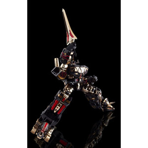 Flame Toys Power Rangers Furai Plastic Model Kit Megazord Black Limited Ver. 