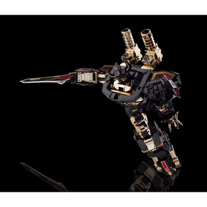 Flame Toys Power Rangers Furai Plastic Model Kit Megazord Black Limited Ver. 