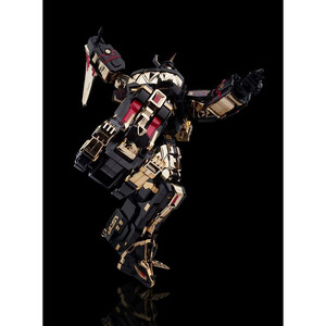 Flame Toys Power Rangers Furai Plastic Model Kit Megazord Black Limited Ver. 