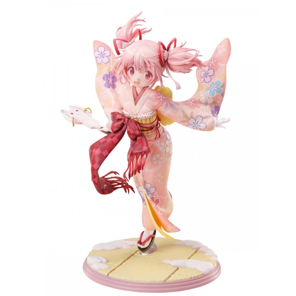 Furyu Puella Magi Madoka Magica Side Story Magia Record 1/7 Scale Scale Madoka Kaname Kimono Ver. 
