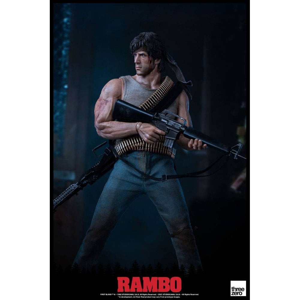 Threezero Rambo: First Blood Figure Captures the 80s Drifter in