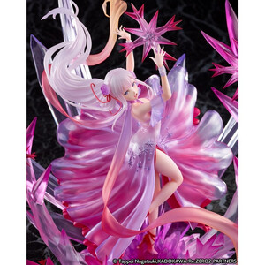 EStream Re:ZERO -Starting Life in Another World- 1/7 Scale Freezing Emilia -Crystal Dress Ver- 