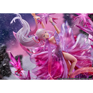 EStream Re:ZERO -Starting Life in Another World- 1/7 Scale Freezing Emilia -Crystal Dress Ver- 