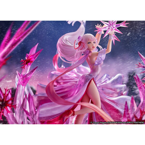 EStream Re:ZERO -Starting Life in Another World- 1/7 Scale Freezing Emilia -Crystal Dress Ver- 