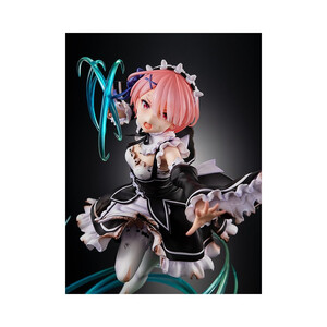 Kadokawa Re:ZERO -Starting Life in Another World- 1/7 Scale Ram Battle with Roswaal Ver. 