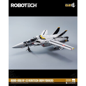 ThreeZero Robotech Action Figure ROBO-DOU VF-1S Veritech (Roy Fokker) 