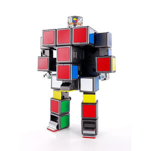 Bandai Tamashii Nations Rubik's Cube Soul of Chogokin Diecast  Rubiks Cube Robo 
