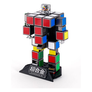 Bandai Tamashii Nations Rubik's Cube Soul of Chogokin Diecast  Rubiks Cube Robo 