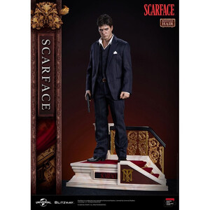 Blitzway Scarface Superb 1/4 Scale Tony Montana (Rooted Hair Version) 