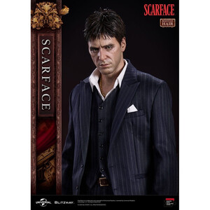 Blitzway Scarface Superb 1/4 Scale Tony Montana (Rooted Hair Version) 