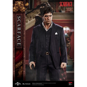 Blitzway Scarface Superb 1/4 Scale Tony Montana (Rooted Hair Version) 