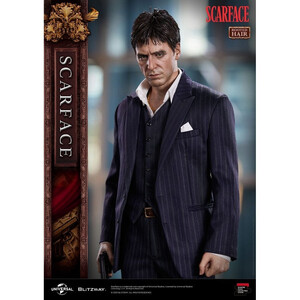 Blitzway Scarface Superb 1/4 Scale Tony Montana (Rooted Hair Version) 